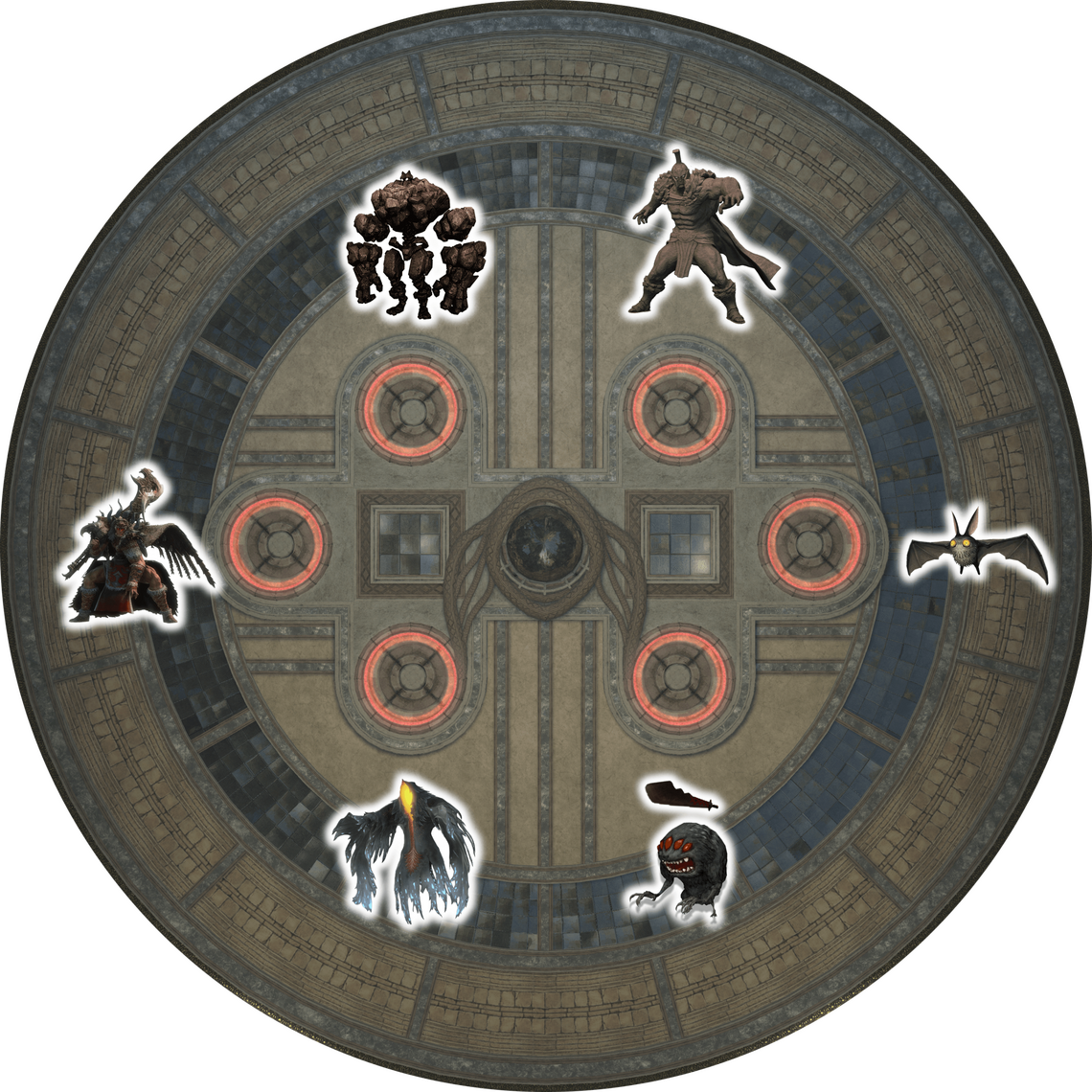 Serrure : Salles associées aux verrous